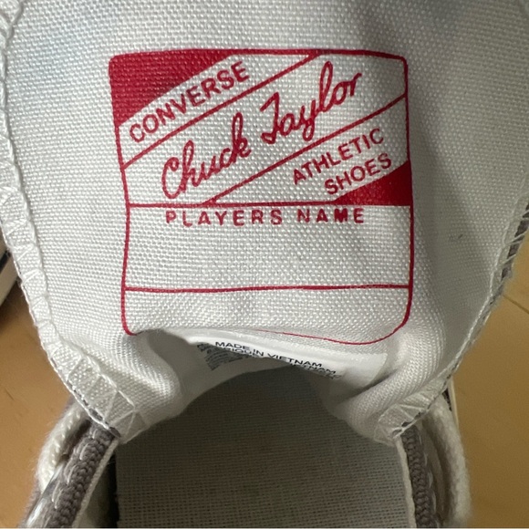 Converse Chuck Taylor All Star Classic Low Top Sneak Gray Unisex Men 6.5 W8.5 - Picture 9 of 12